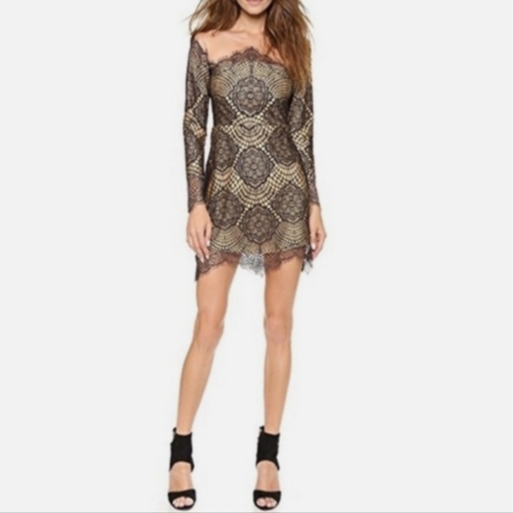 For Love & Lemons Black Lace Dress Gorgeous!
